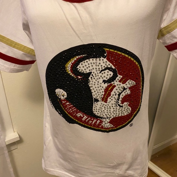 FSU Rhinestone Spirit Jersey - Picture 3 of 3